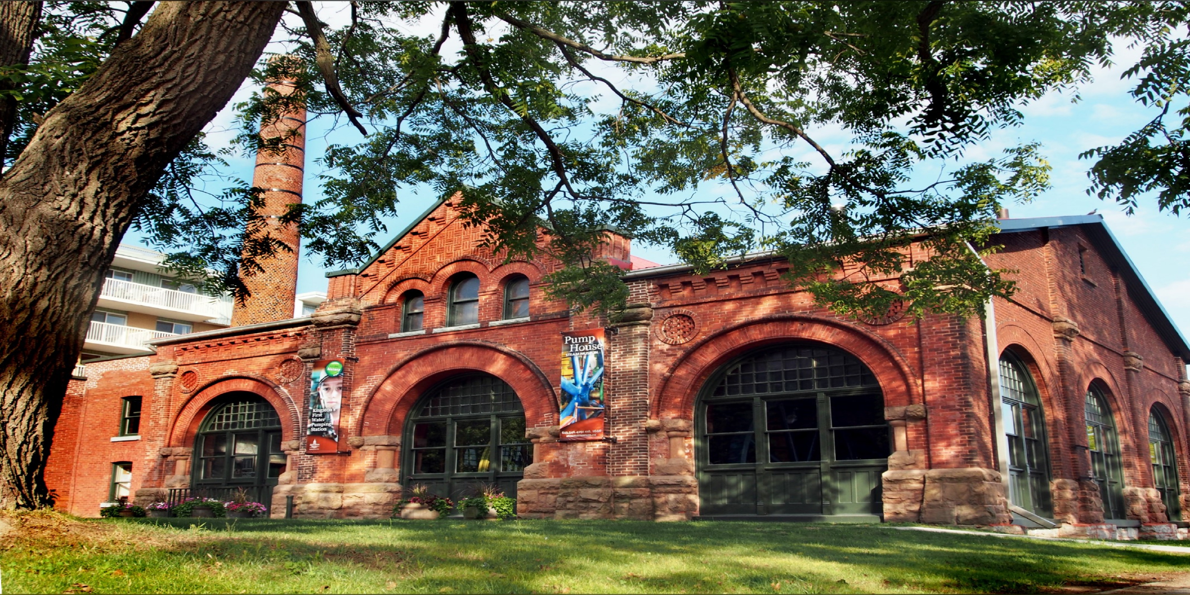 Exterior of the PumpHouse museum