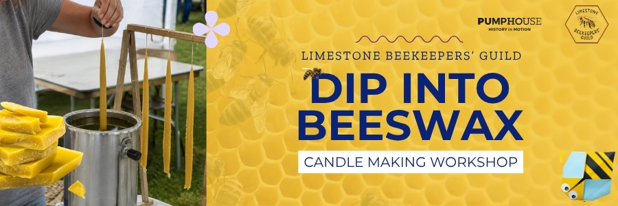 dip into bees wax