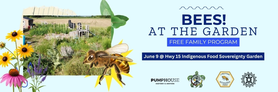 BEES! at the Garden